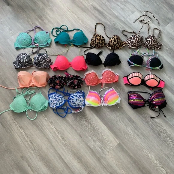 Victoria’s Secret Bikini Sets 34B/32C & Mostly Size Small Bikini Bottoms - Read - Picture 5 of 16